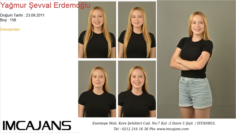 Ya�mur �evval Erdemo�lu - IMC AJANS