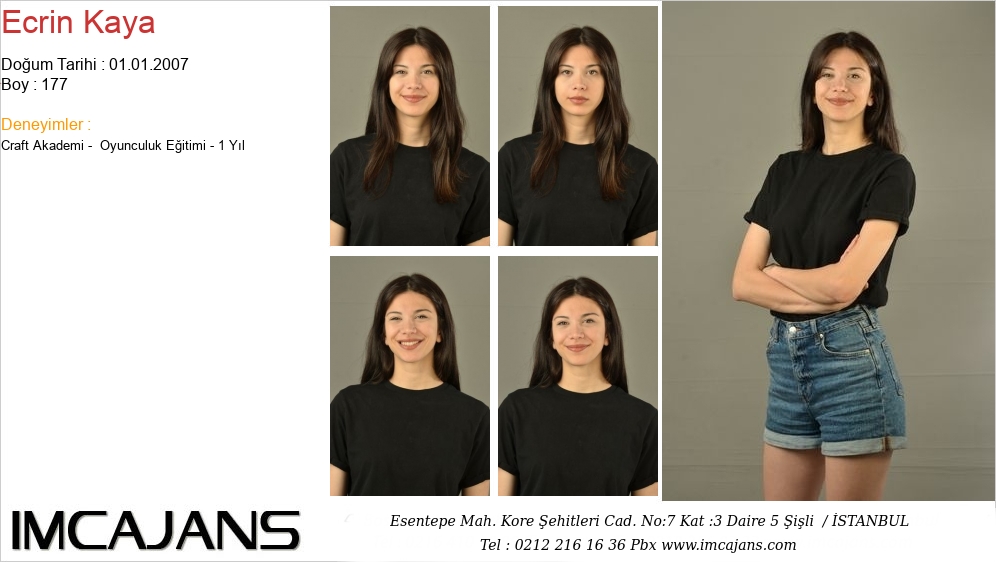 Ecrin Kaya - IMC AJANS