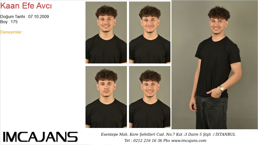 Kaan Efe Avc� - IMC AJANS