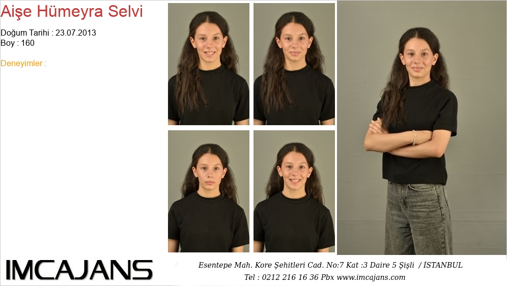 Ai�e H�meyra Selvi - IMC AJANS