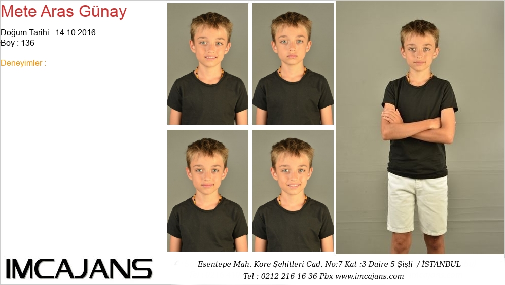 Mete Aras G�nay - IMC AJANS