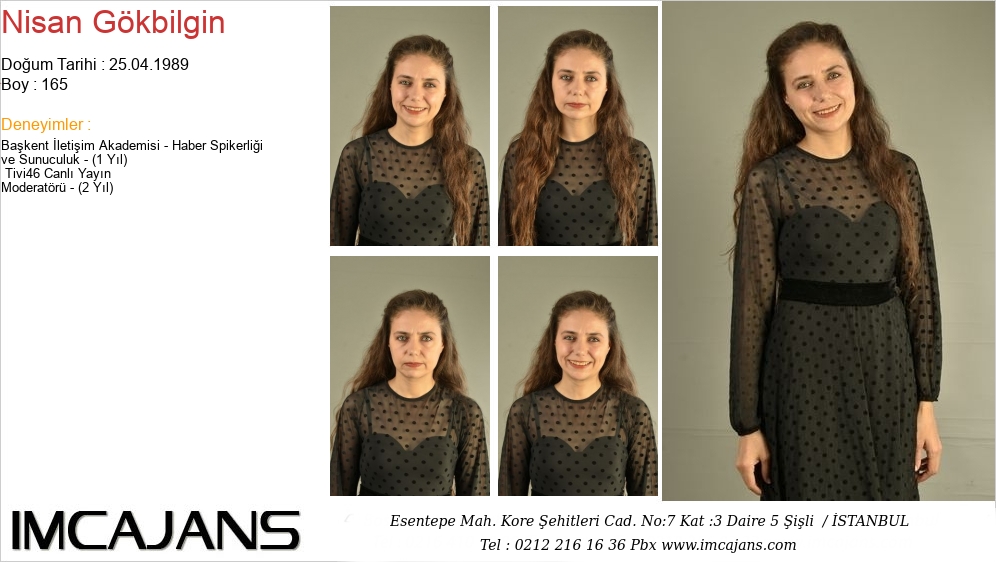 Nisan G�kbilgin - IMC AJANS