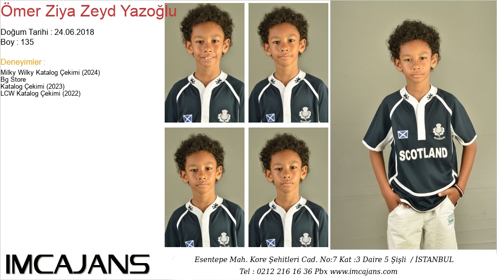 �mer Ziya Zeyd Yazo�lu - IMC AJANS