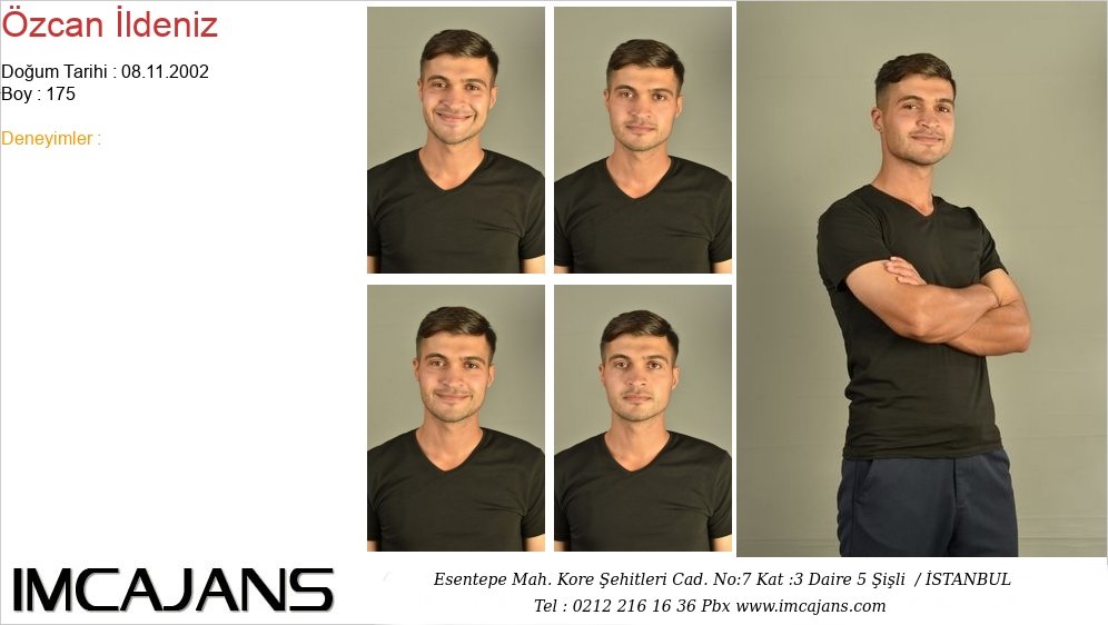 �zcan �ldeniz - IMC AJANS