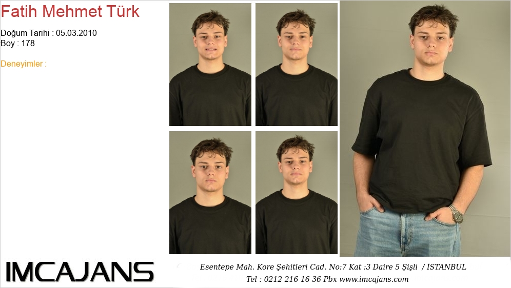 Fatih Mehmet T�rk - IMC AJANS
