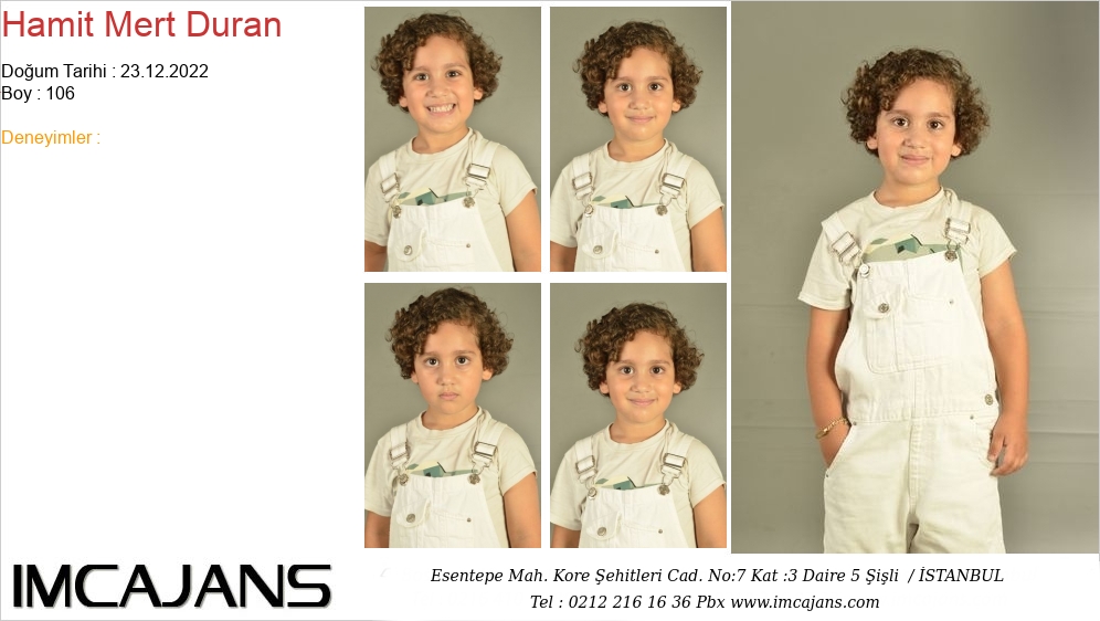Hamit Mert Duran - IMC AJANS