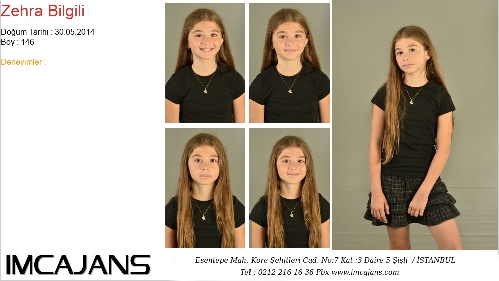 Zehra Bilgili - IMC AJANS