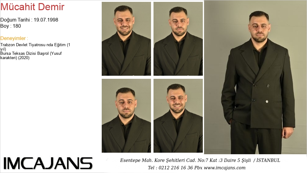 M�cahit Demir - IMC AJANS