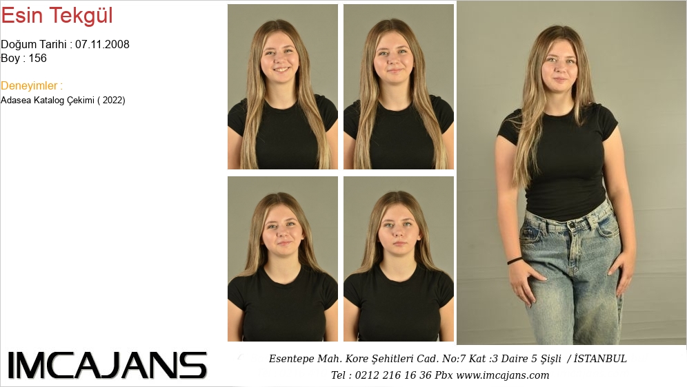 Esin Tekg�l - IMC AJANS