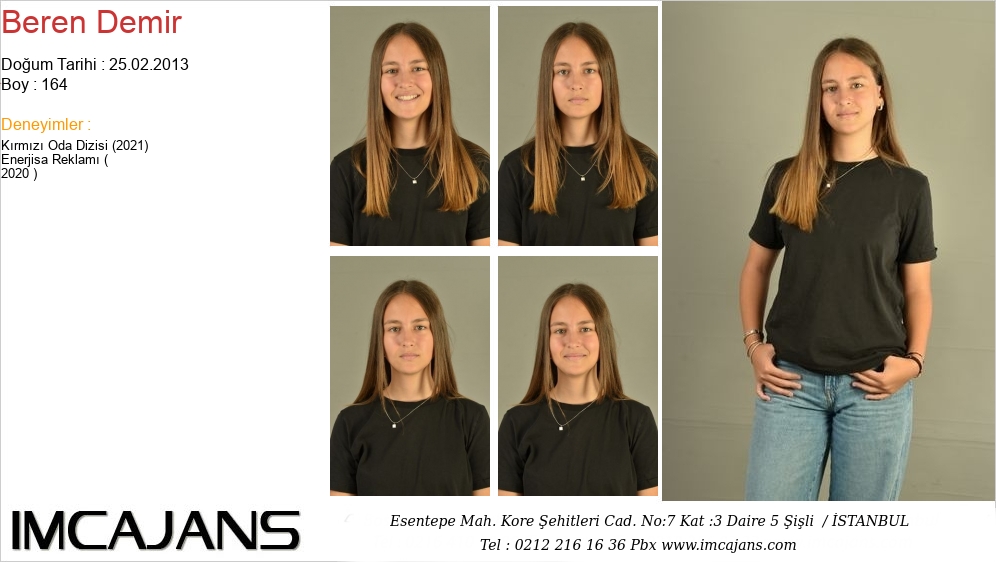 Beren Demir - IMC AJANS