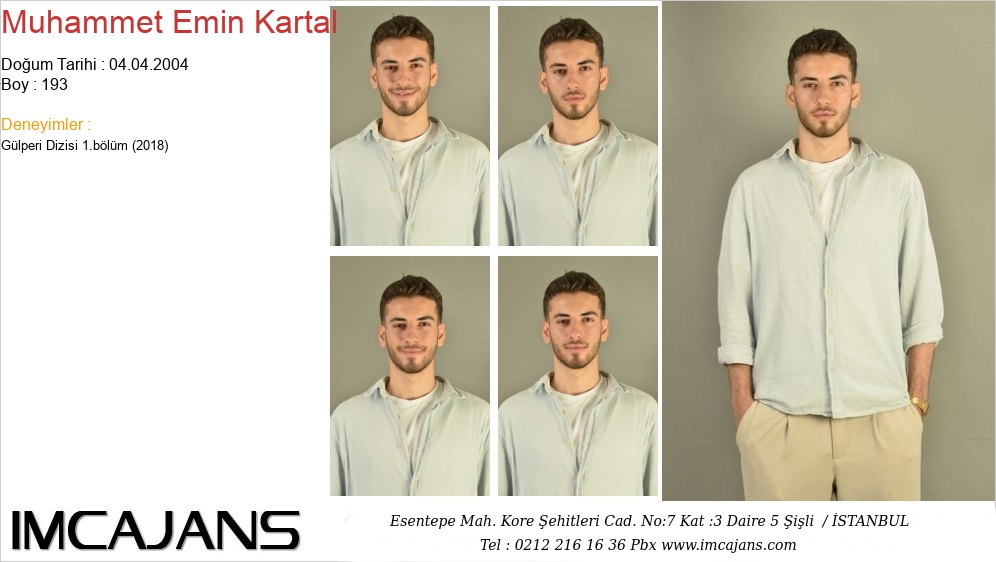 Muhammet Emin Kartal - IMC AJANS