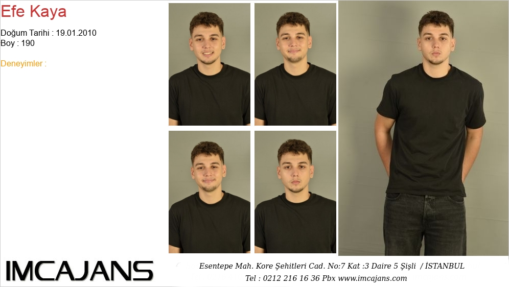 Efe Kaya - IMC AJANS