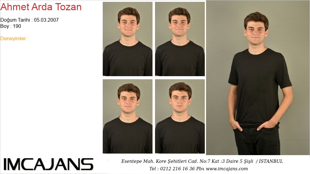 Ahmet Arda Tozan - IMC AJANS
