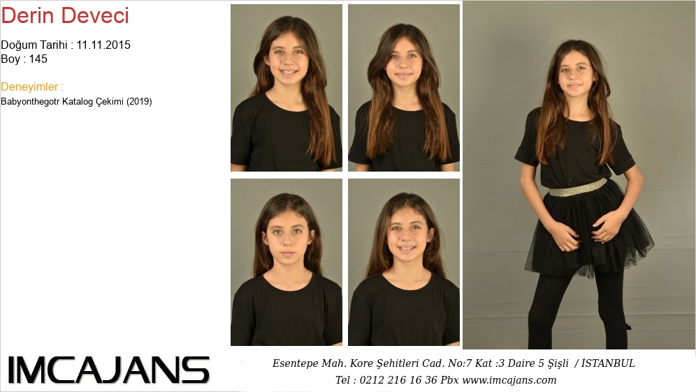 Derin Deveci - IMC AJANS