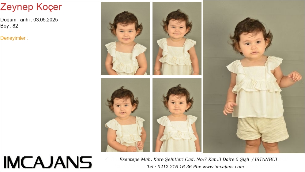 Zeynep Ko�er - IMC AJANS