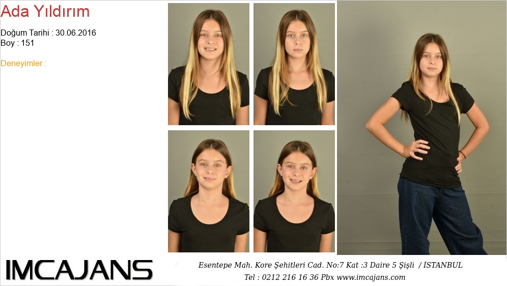 Ada Y�ld�r�m - IMC AJANS