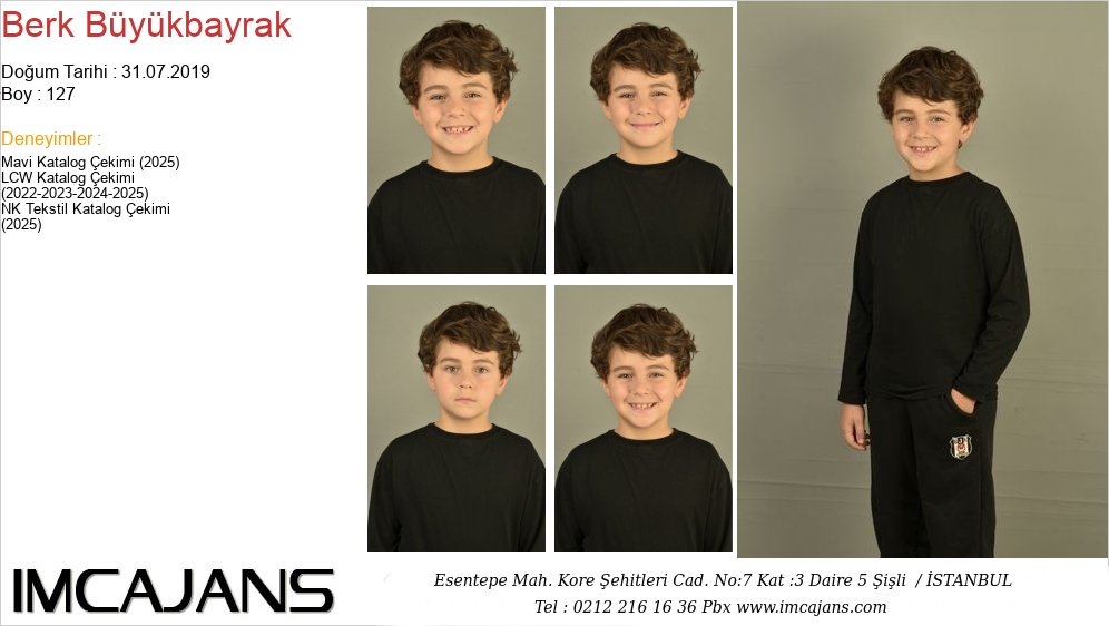 Berk B�y�kbayrak - IMC AJANS