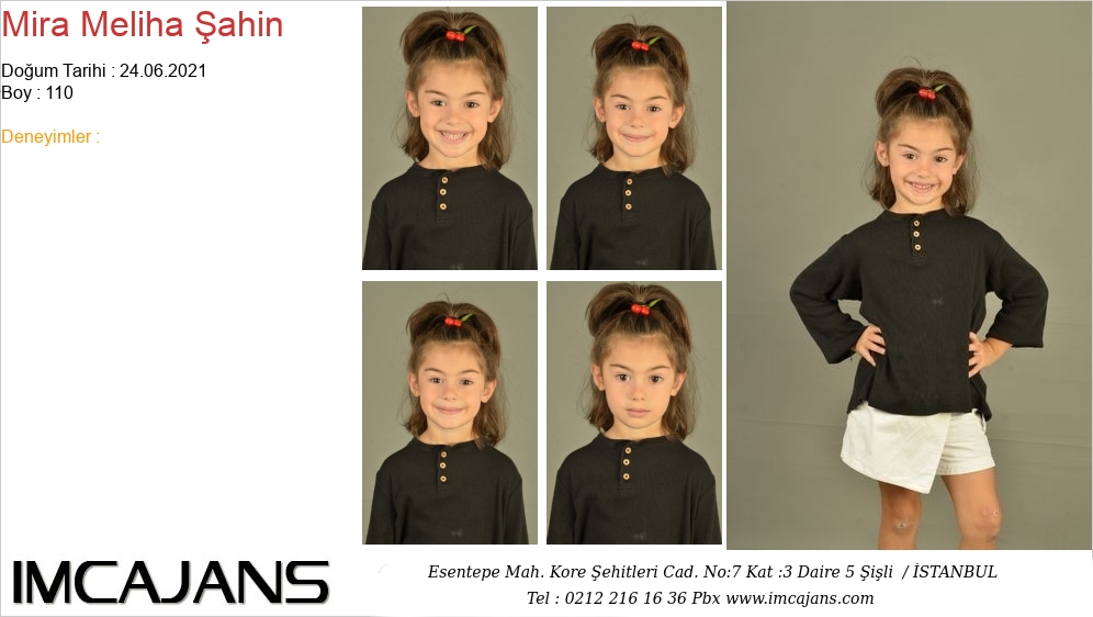 Mira Meliha �ahin - IMC AJANS
