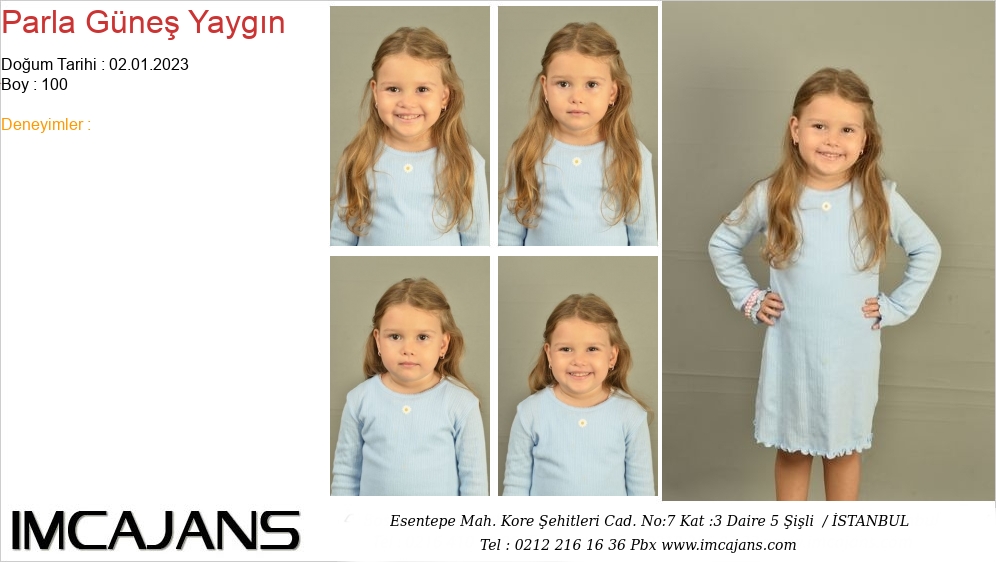 Parla G�ne� Yayg�n - IMC AJANS