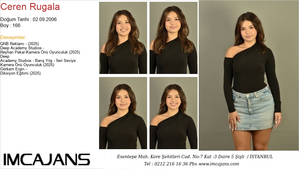 Ceren Rugala - IMC AJANS