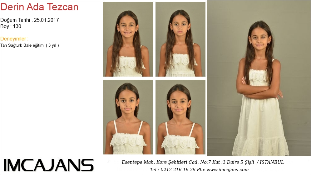 Derin Ada Tezcan - IMC AJANS