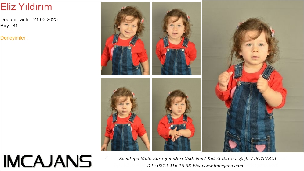Eliz Y�ld�r�m - IMC AJANS