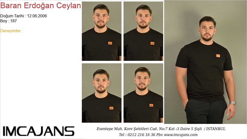 Baran Erdo�an Ceylan - IMC AJANS