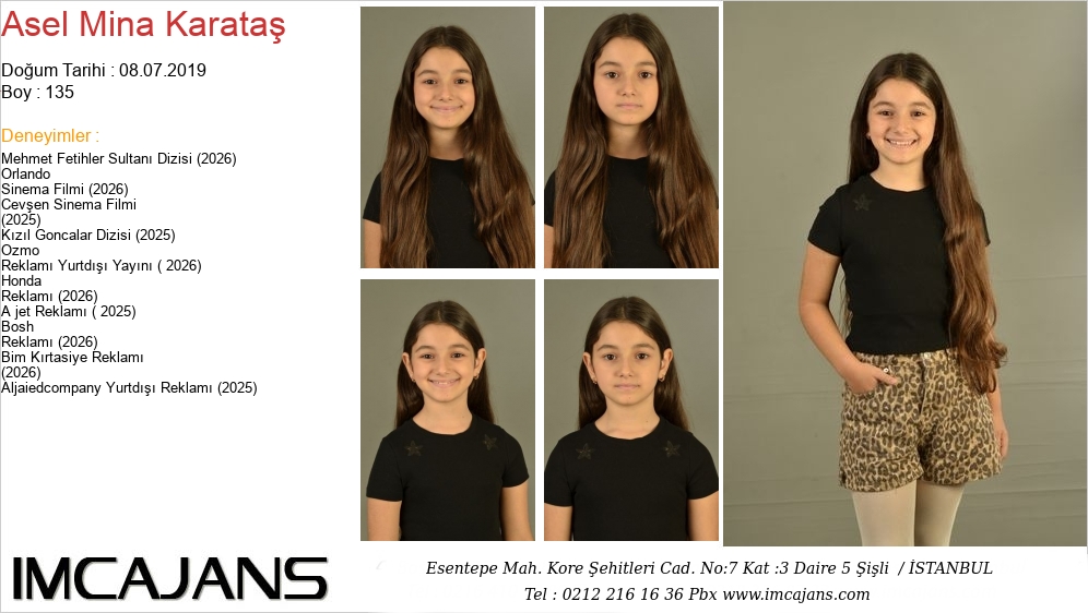 Asel Mina Karata� - IMC AJANS